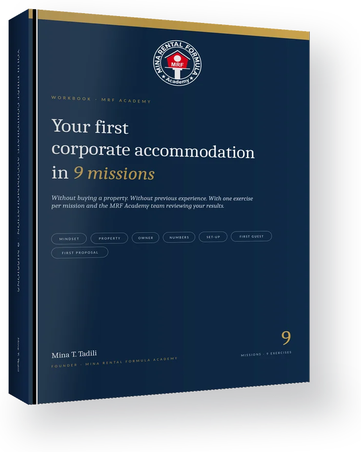 Workbook Your first corporate accommodation in 9 missions